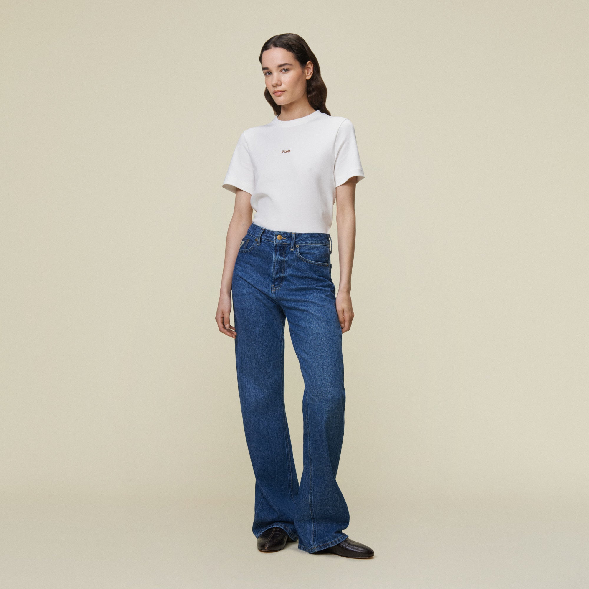 Ninette Noad Wish - High Rise Flare | Lois Jeans - Official
