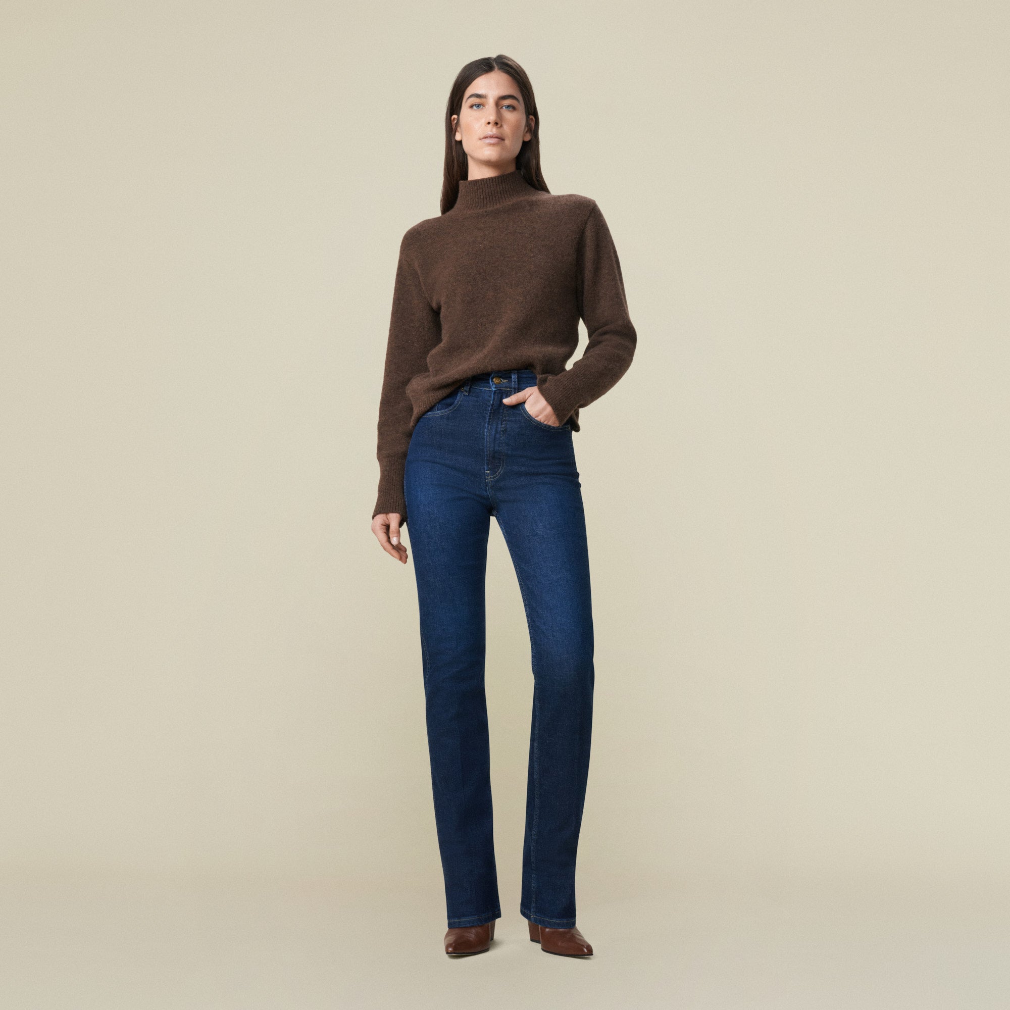 デニム・ジーパン LOIS JEANS SS25 Stretch denim Palas jeans (31507568 34) Standard Straight Mom's Denim｜Greed International Official