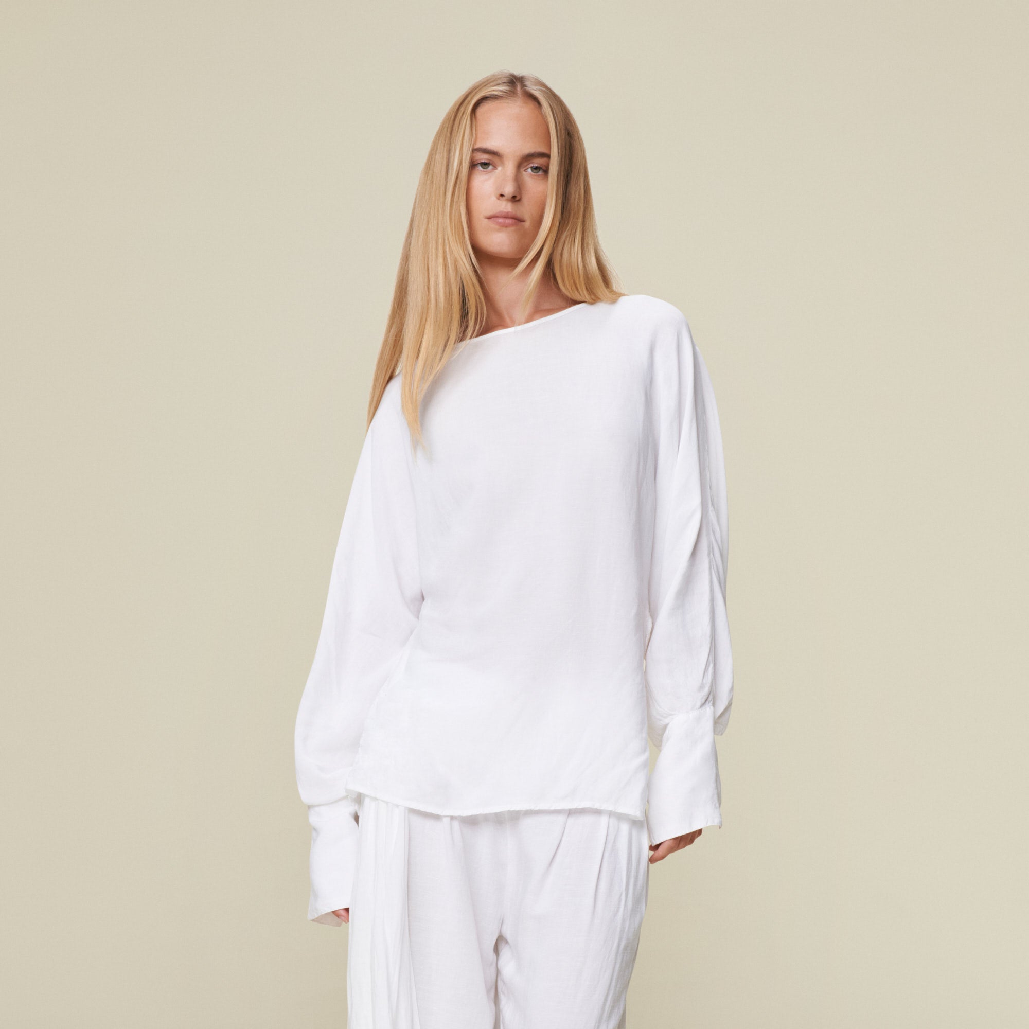 batwing sleeve top
