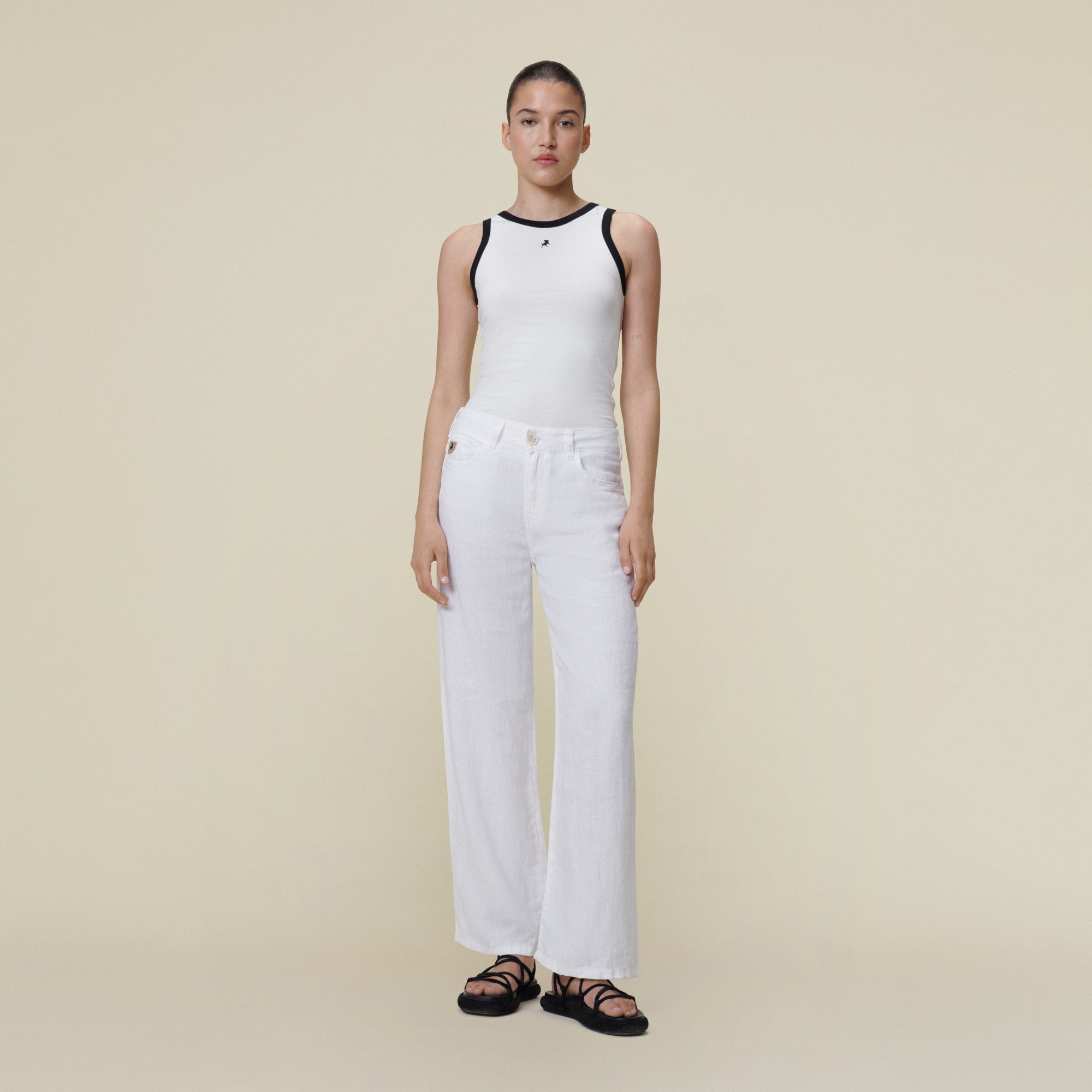 デニム・ジーパン LOIS JEANS LOIS JEANS Jeans (2666 7572CLIPPED SUMMER STONE) LOIS - Dana Jackson Clipped Jeans - Feel Good Store