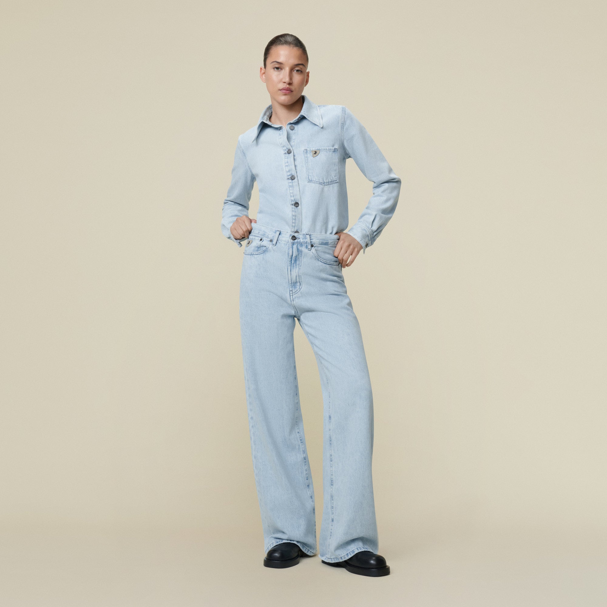 soyy. loose denimサイズ1 GREY SUPER LOOSE DENIM – Bonsai